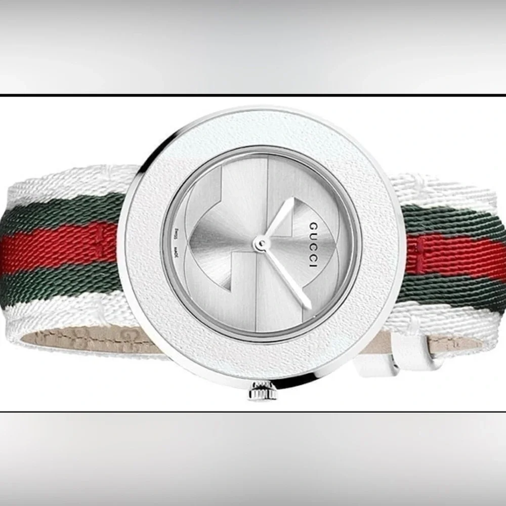 Gucci Silver and Multicolor Smartwatch